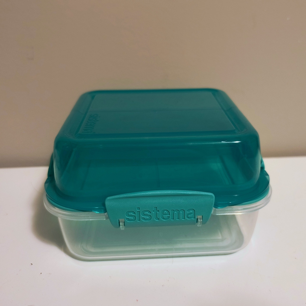Sistema Teal Food Storage Container